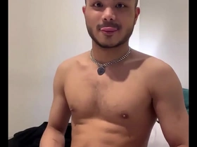 Young gay boy masturbates and wants to have fun with Asian boy Rigby.