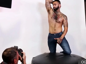 A photoshoot with some gay content.