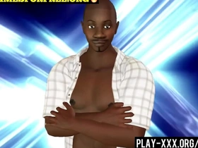 Animated gay sexual experience in 3D: Rebirth (English version)