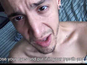 Straight boy tries gay sex with a stranger for money