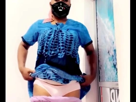 Hot scene of Hansini changing clothes in front of her uncle.