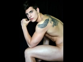 Hot men enjoying themselves on the weekend.