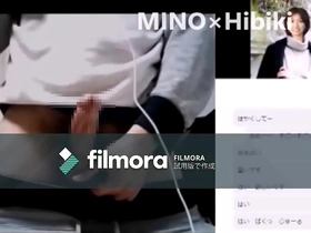 Virtual sex on social media with a Japanese girl named Hibiki