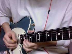Japanese soloboy’s guitar playing and sexual skills are amazing