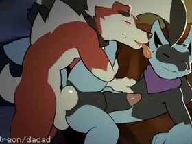 Hot gay furry Yiff compilation with anal and feet scenes