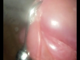 Solo boy Asian pleasure with penispomp and spermstopper