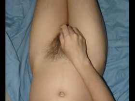 Small penis cannot cum hard during a handjob