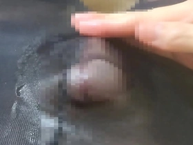 A kinky masochistic young man wears panties and masturbates with lotion.