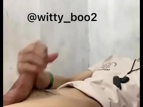 Asian masturbates and gets naughty with Jakol