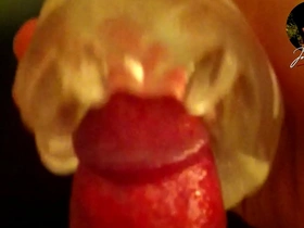 Close up and personal with a Fleshlight Quickshot Vantage while edging and jerking off until climax.