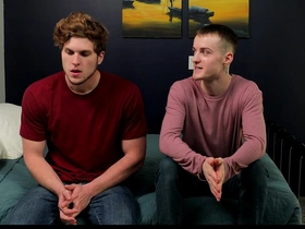 Straight hunk gets some hot gay action after a break up with his straight best friend.