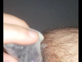 First time with a butt plug and a vibrator, gay amateur’s self-pleasure journey