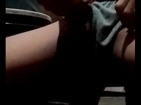 Young Filipino boys solo pleasure in the bathroom